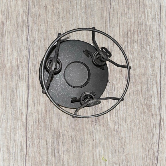 PartyLite Mr. Bones HALLOWEEN Aroma Melts Wax Warmer Retired P8603 Black Metal. - Picture 7 of 16